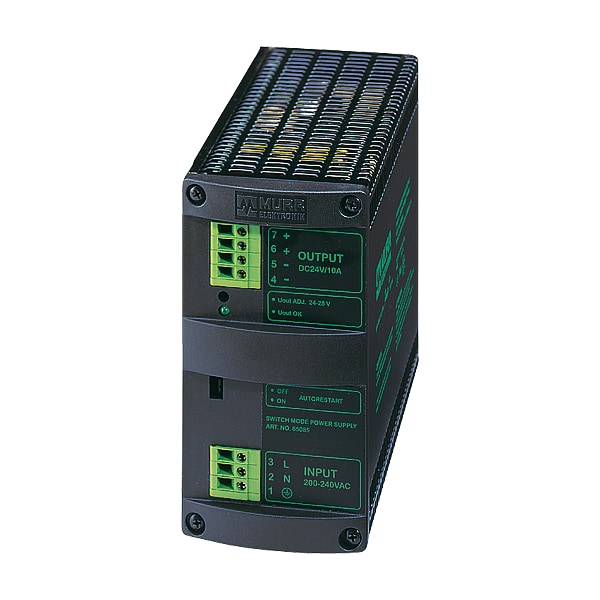 Murrelektronik Power Supply, 185/265V AC, 24V DC, 5A, DIN Rail 85083 - main